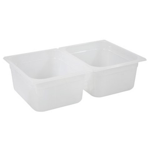 Pojemnik gastronomiczny z polipropylenu GN 1/2 wys. 200 mm - Hendi 880104