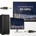 Kabel DisplayPort 8K 60Hz,4K/120Hz 5m Czarny