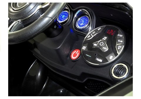 Auto Pojazd Na Akumulator HL1538 Pilot Światła LED MP3 Czarne