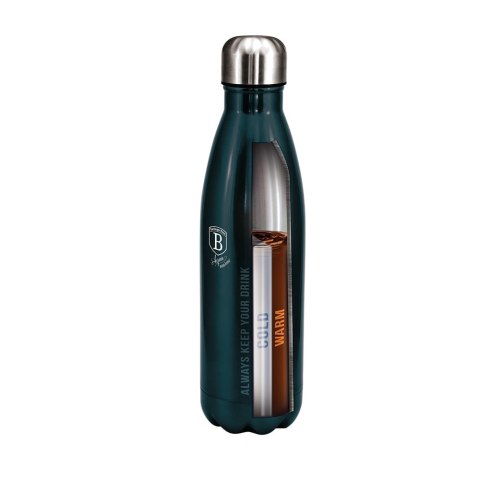 BUTELKA TERMICZNA 500ml BERLINGER HAUS METALLIC LINE AQUAMARINE BH-6371