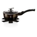 RONDEL GRANITOWY 1.2L 16cm BERLINGER HAUS SHINY BLACK BH-6603
