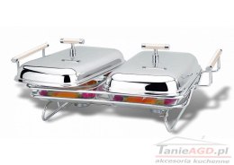 PODGRZEWACZ STOŁOWY ŻAROODPORNY 2 x 1.5L KiNGHOFF KH-1416