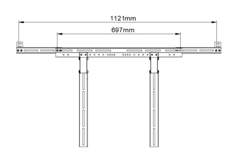 ADAPTER DO UCHWYTU DO GŁOŚNIKA typu SOUNDBAR G-03 EX ART extention kit