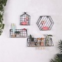 Półka ścienna styl LOFT 29,5 cm- czarna