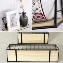 Półka ścienna styl LOFT 29,5 cm- czarna