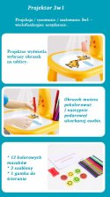Wielofunkcyjny projektor / rzutnik do nauki rysowania - żółta żyrafa