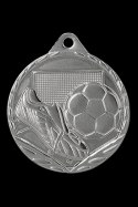 Medal stalowy srebrny - Piłka Nożna
