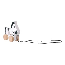Drewniana zebra do ciągnięcia na sznurku Tooky Toy