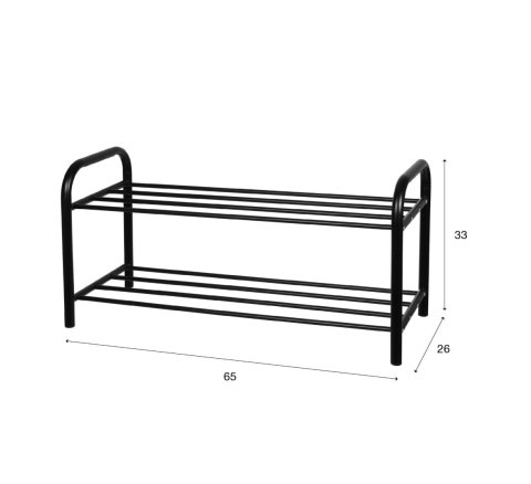 PÓŁKA REGAŁ STOJAK NA BUTY 65 x 33 x 26cm BRUNBESTE BB-1127
