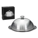 Taca z pokrywą 24 cm Patera o wymiarach 24 cm, w komplecie z pokrywą, wykonana ze stali