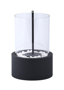 Biokominek tarasowy okrągły 27x19 cm Nowoczesne biopalenisko renomowanej holenderskiej firmy Esschert Design, zasilane bioetanol
