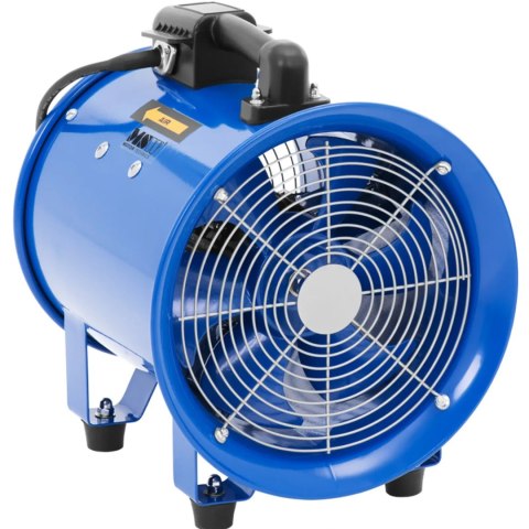 Wentylator dmuchawa przemysłowa budowlana z wężem 10 m 2700 m3/h śr. 280 mm