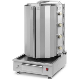 Opiekacz grill do kebaba gyrosa gazowy do 60 kg mięsa 16 kW