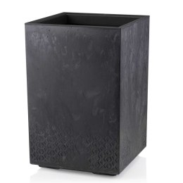 Donica Betonique czarny beton H60x40 cm