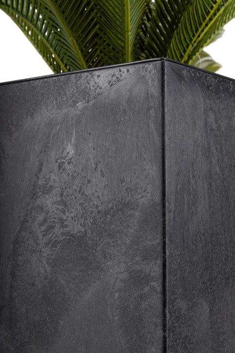Donica Betonique czarny beton H60x40 cm