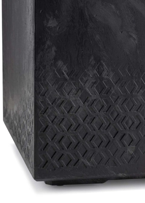 Donica Betonique czarny beton H60x40 cm