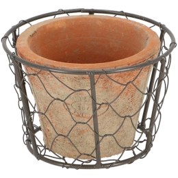 Rustykalna doniczka z terakoty 12,5 cm