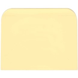 Skrobka do ciasta cukiernicza prostokątna 120 x 96 mm