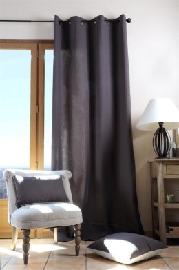 Zasłona DUO 135x240 szara bawełna
