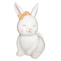 Biała skarbonka Rabbit