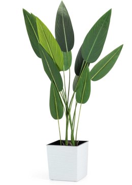 Donica Flore Riflo biała h25x25 cm