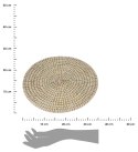 Okrągła podkładka z trawy morskiej 35 cm