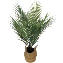 Palma sztuczna w plecionym koszu 64 cm