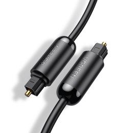 Kabel przewód optyczny audio Toslink SPDIF 1m - czarny