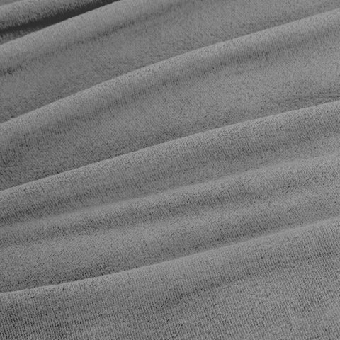 Koc SIMPLE 150x200 srebrny gładki