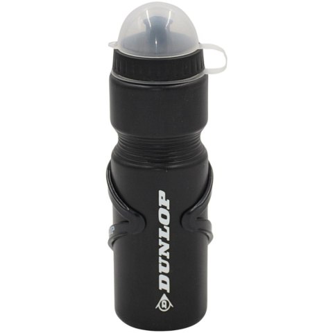 BIDON ROWEROWY DUNLOP 750ML Z KOSZYKIEM CZARNY