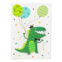 Kartka Okolicznościowa 3D Jednorożec Słoń Żaba Dinozaur + Koperta