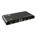 TECHLY Splitter HDMI 2.0 4K@60Hz 1x4 aktywny HDR EDID IDATA HDMI2-4K4HDR