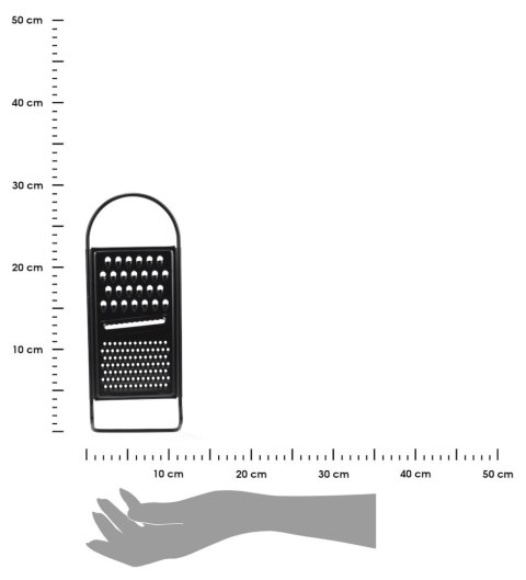 Tarka kuchenna płaska 3 ostrza 29 cm