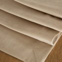 Obrus MELINDA 140x180 beżowy listwa