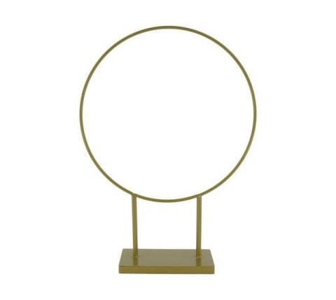 Stojak florystyczny metalowy 28 cm złoty
