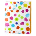 Torba Prezentowa Kropki Akwarelowe Pastelowe 32 × 26 × 10 cm