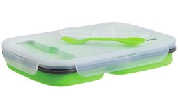 POJEMNIK LUNCHBOX SILIKONOWY 1100ml 3-KOMOROWY KLAUSBERG KB-7024