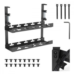 Organizer podbiurkowy na kable MC-104 B