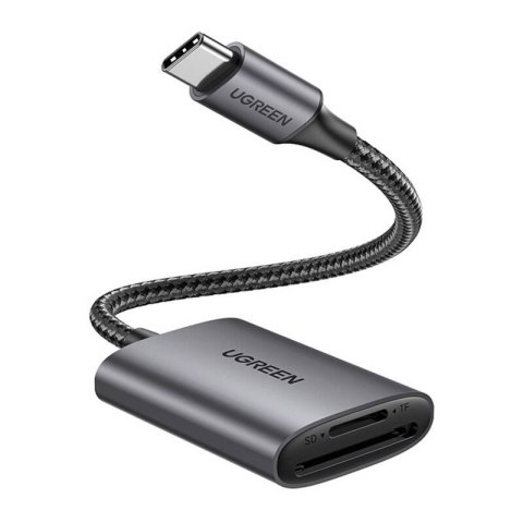 Czytnik kart UGREEN CM401 USB-C (szary)