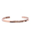 BUVELLE Elegance Rose Gold - Zegarek Damski z Okrągłą Tarczą i Bransoletką