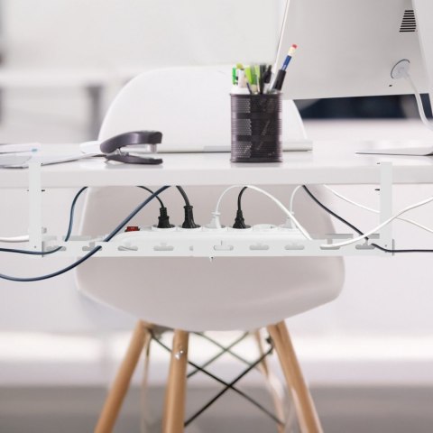 Organizer podbiurkowy na kable MC-103W