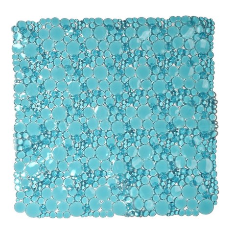 Mata antypoślizgowa Bubbles 50x50 Green Blue