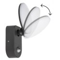 Lampa ścienna LED z czujnikiem PIR MCE367
