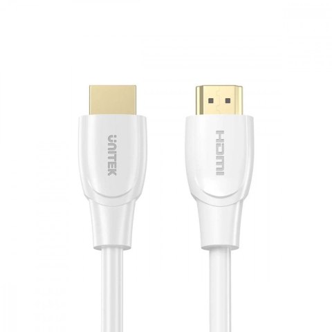 Kabel HDMI 2.0 4K 60Hz; 1m; biały; C11090AWH03-2M