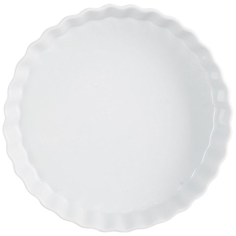 FORMA DO PIECZENIA TARTY CERAMICZNA BIAŁA 26.5CM VILDE 123249
