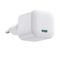 Ładowarka sieciowa GaN Power Delivery 20W - biała