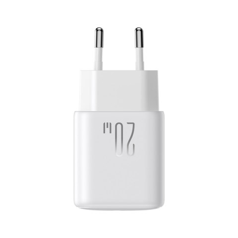 Ładowarka sieciowa USB-C PD QC 20W - biała