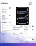 IPad Pro 11-calowy Wi-Fi 2 TB ze standardowym szkłem - Srebrny