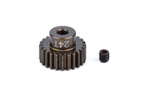 #1342 - FT Aluminum Pinion Gear, 24T 48P, 1/8 shaft - Team Associated
