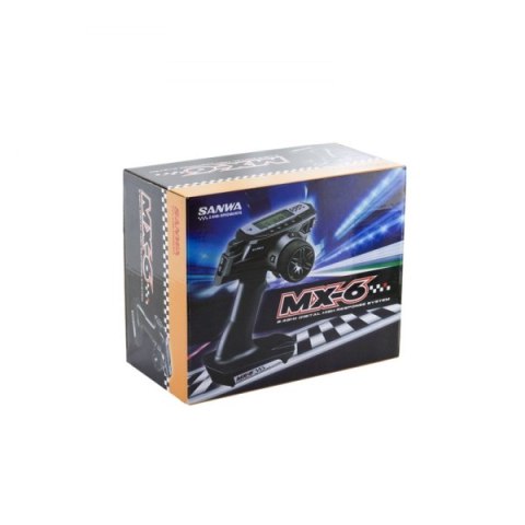 Aparatura SANWA MX-6 2.4 GHz FH-E + 2x odbiornik RX-391W